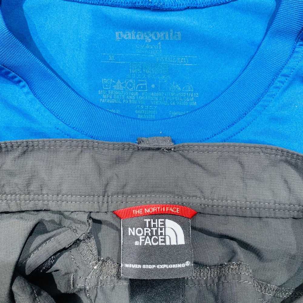 Patagonia light weight t-shirt and the North Face… - image 4