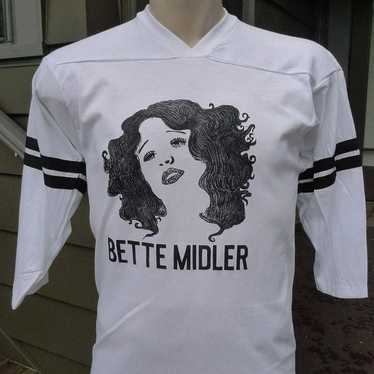 1970s Bette Midler Single Stitch Jersey (C) Licen… - image 1