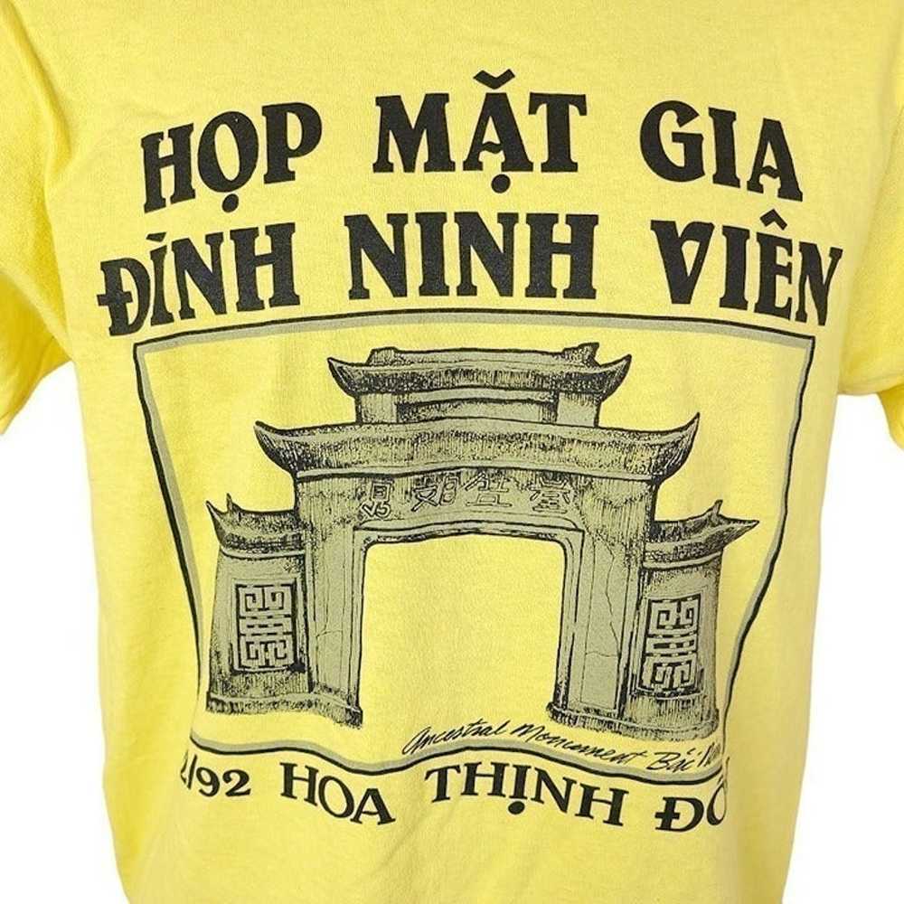 Vietnam Ancestral Monument T Shirt Vintage 90s Ho… - image 2