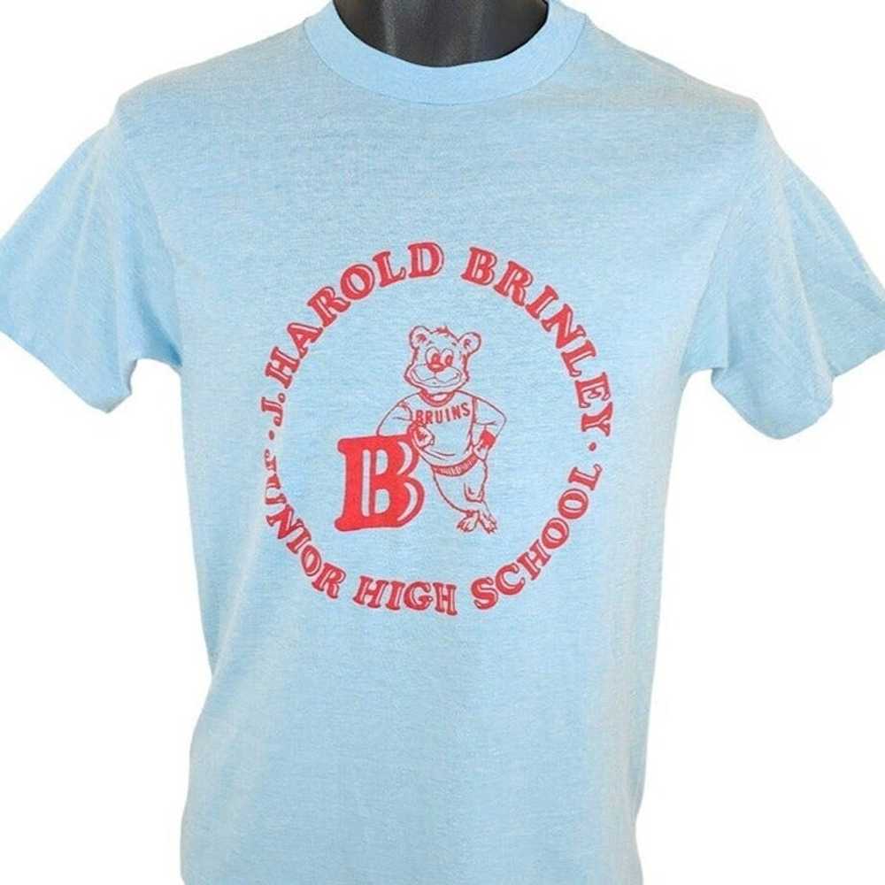 J Harold Brinley Bruins T Shirt Mens Size Small V… - image 1