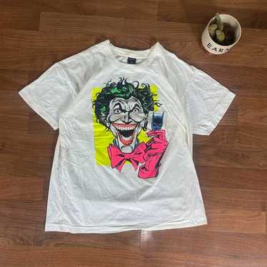 vtg Batman 80s t shirt the Joker Dark Knight movie pr… - Gem