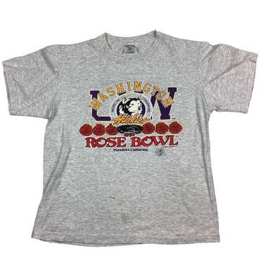Vintage Washington Huskies 1991 Rose bowl tshirt