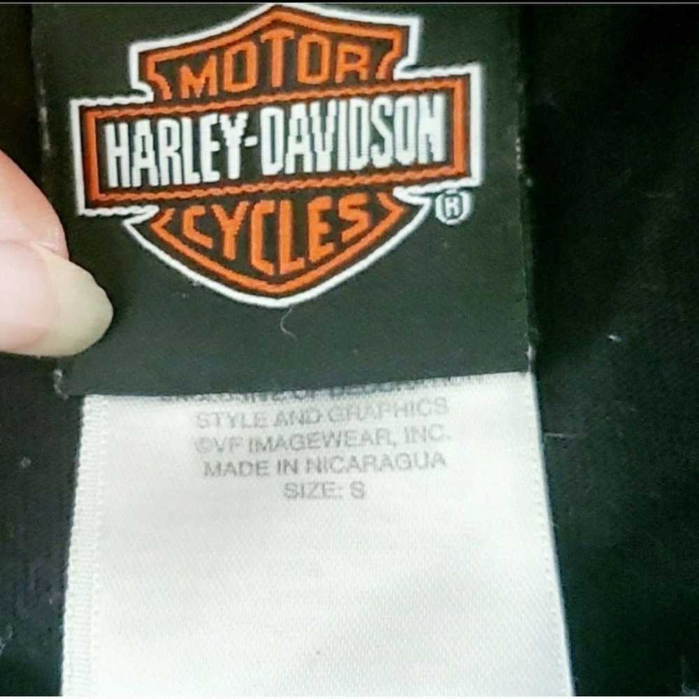 #B Rare Vintage Harley Davidson New Mexico Shirt … - image 3