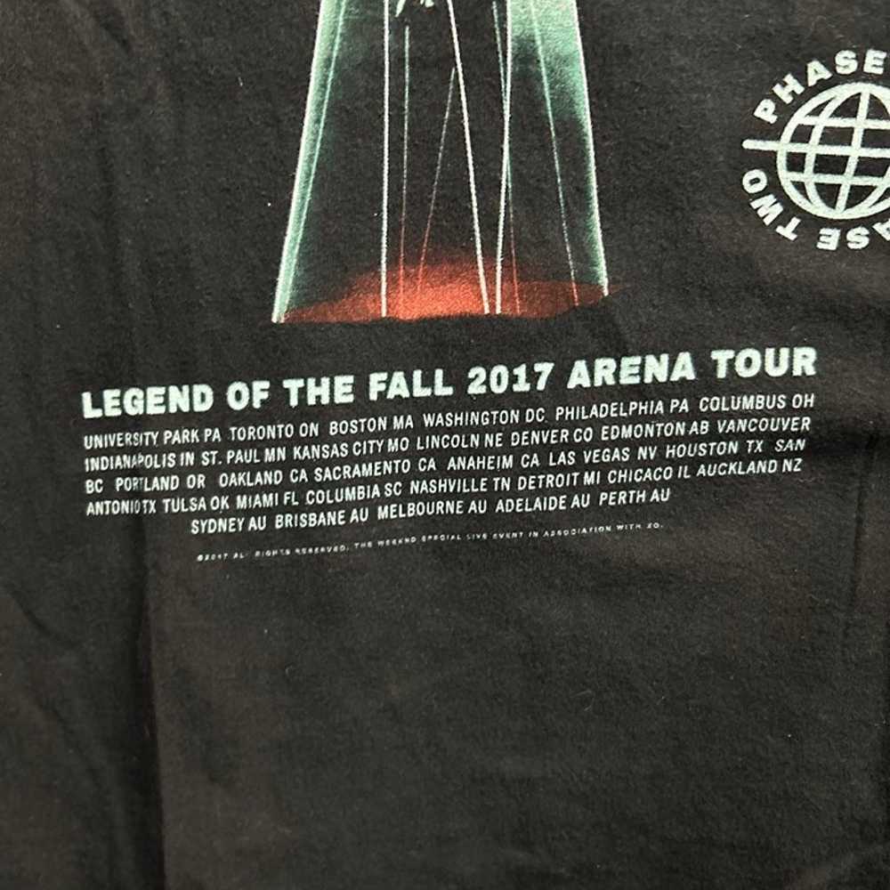 The Weekend Starboy World Tour Tee Size Small - image 4