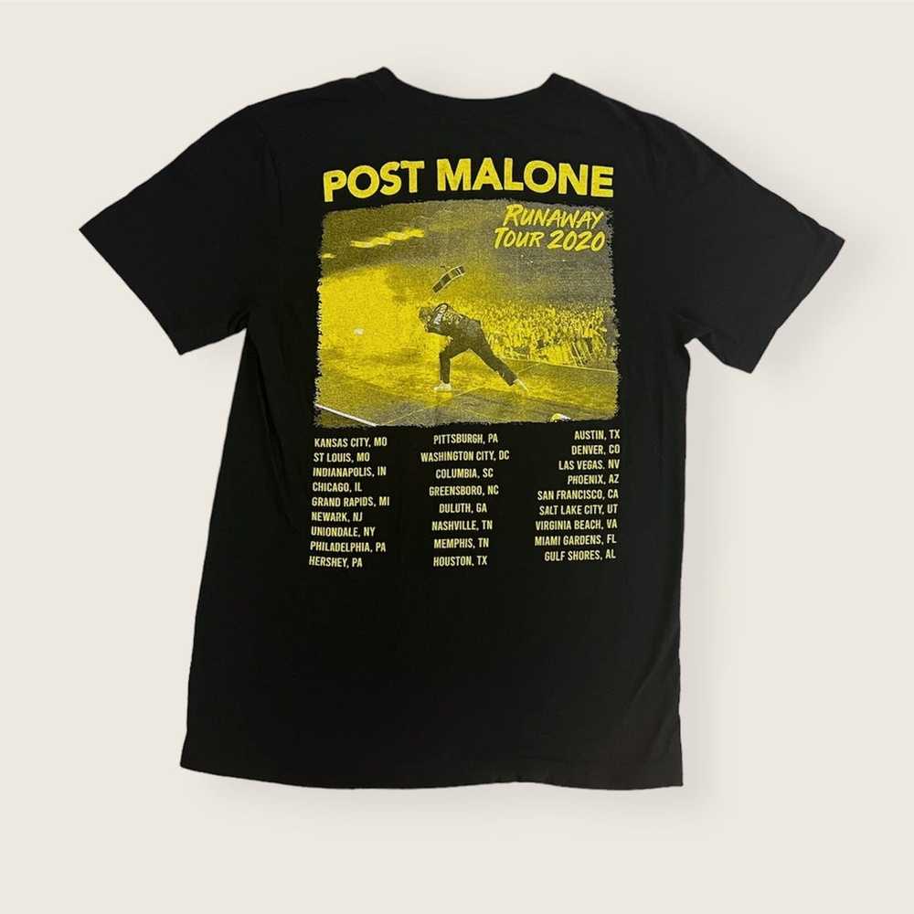 Post Malone Runaway Tour 2020 Concert T-shirt - image 2