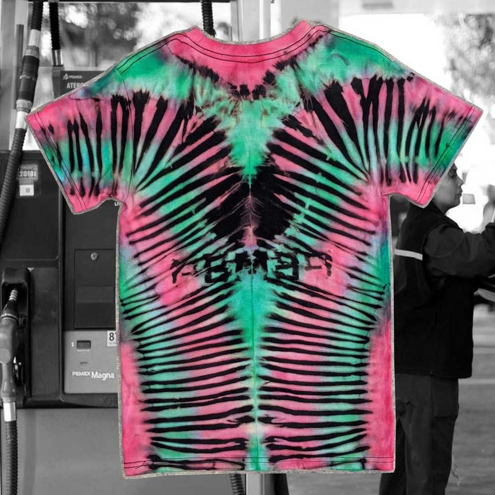 PeMex logo  tie-dye t-shirt - image 2