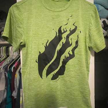 Vintage 1992 Easyriders Bike on Fire T-shirt Just Brass Burning