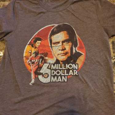 Six million dollar man vintage tshirt