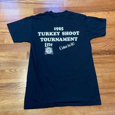80s Turkey Shoot Tournament t-shirt Coca Cola mill