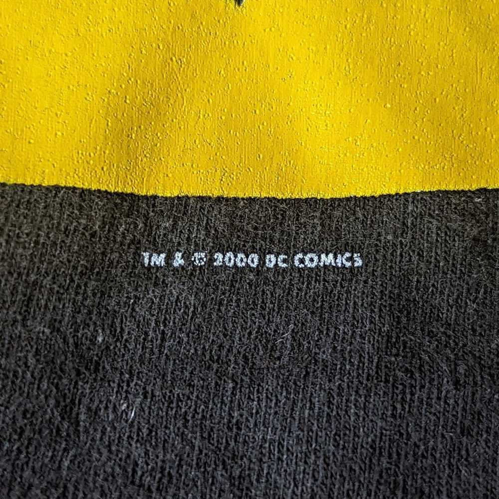 HTF Vintage 2000 DC Comics Batman Logo Shirt - image 3