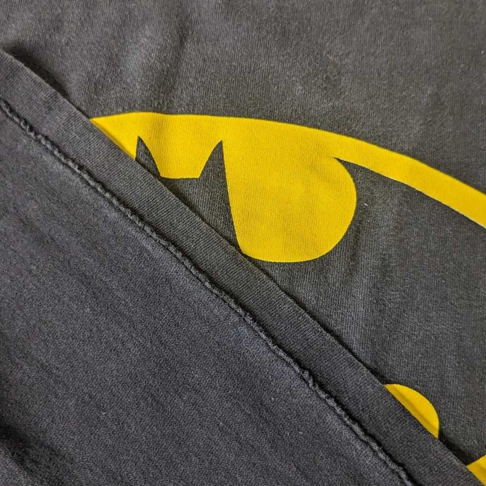 HTF Vintage 2000 DC Comics Batman Logo Shirt - image 4