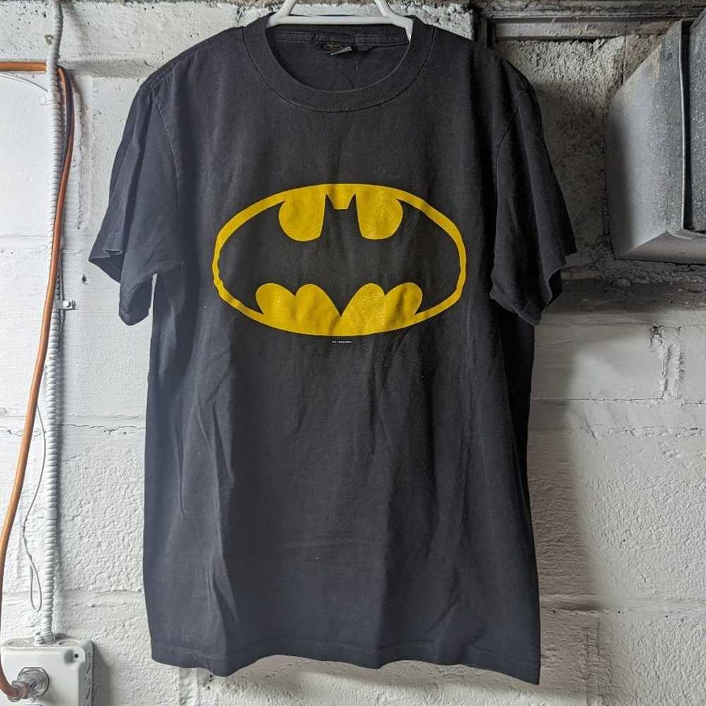 HTF Vintage 2000 DC Comics Batman Logo Shirt - image 5