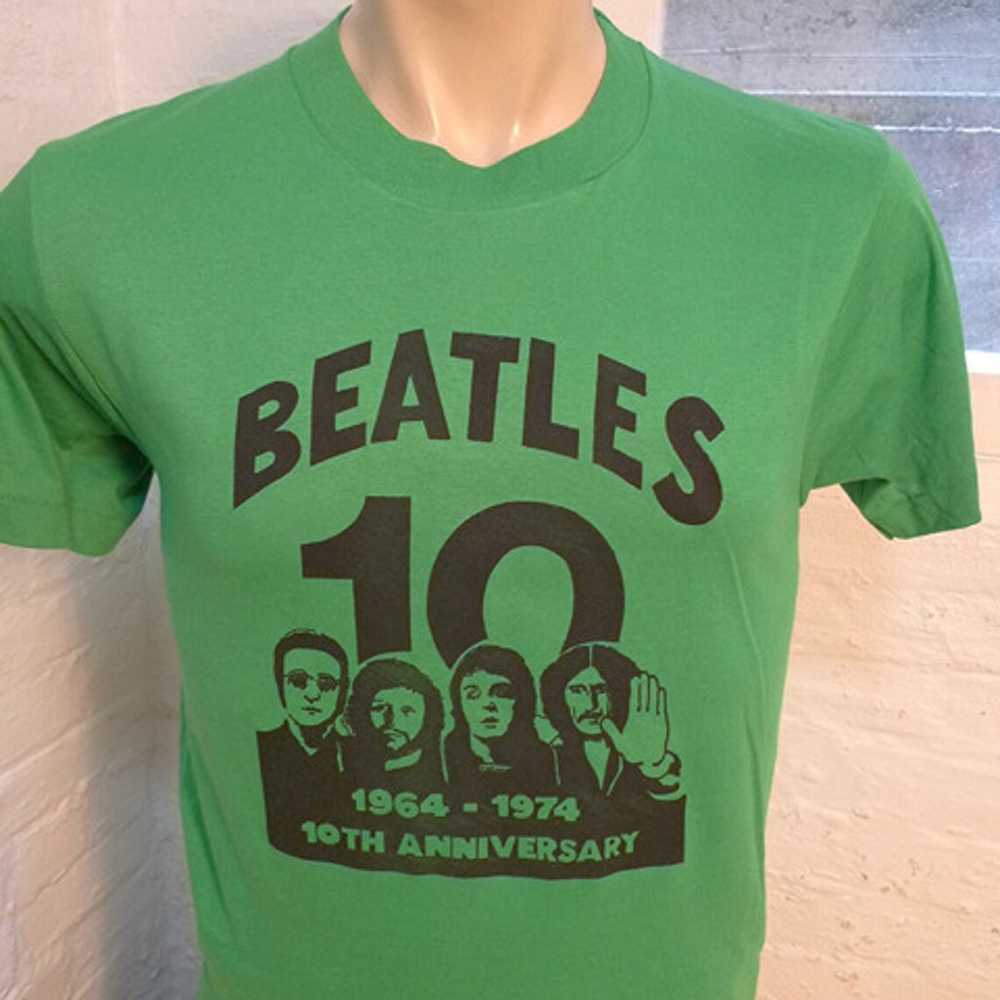 1974 Beatles Single Stitch Shirt * Mens Med (41) - image 1