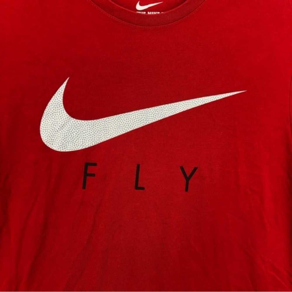 Nike Mens Medium Dri Fit Red White Fly Athletic W… - image 2