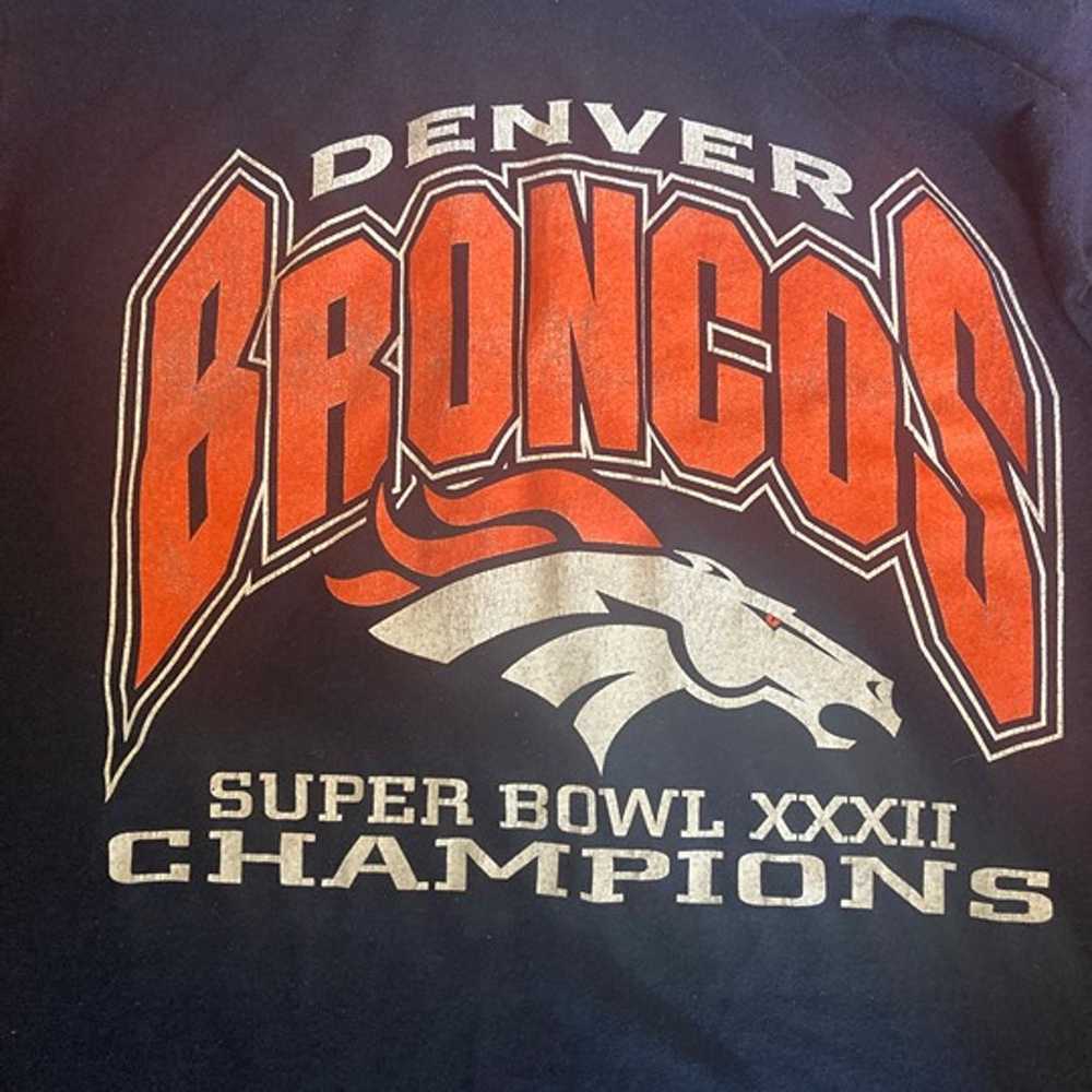 Vintage Denver Broncos Super Bowl XXXII Champions… - image 2