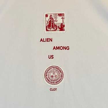 CLOTTEE by CLOT Alien Among Us T Shirt Mens Medium