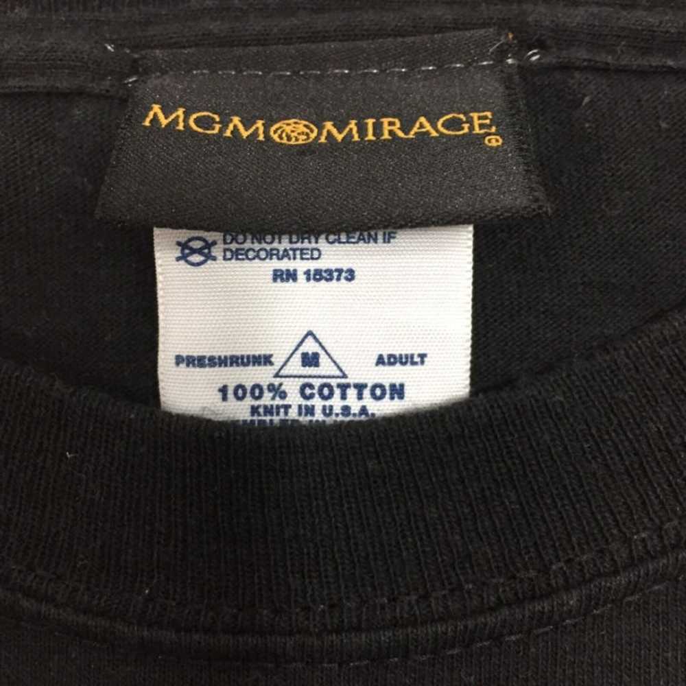 MGM MIRAGE BELLAGIO T-shirt M Vintage - image 4