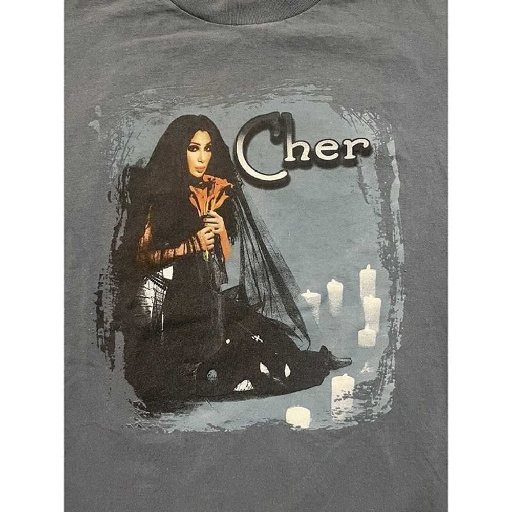 Vintage Cher Do You Believe Tour T Shirt Adult Si… - image 3
