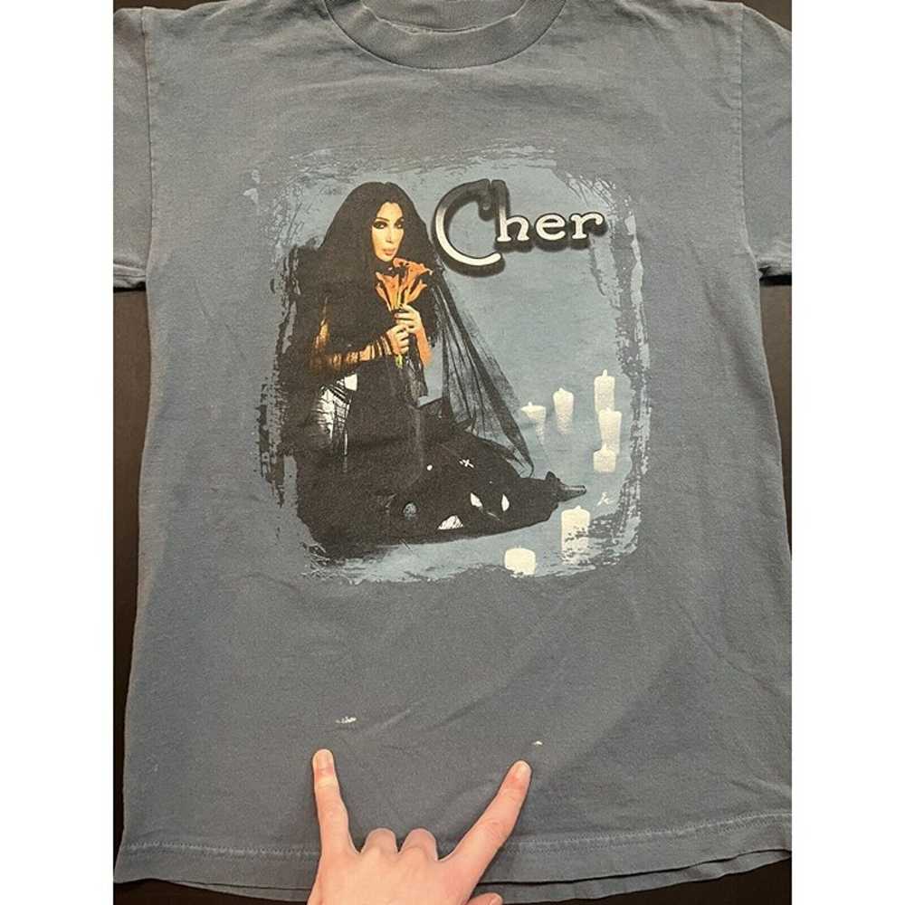 Vintage Cher Do You Believe Tour T Shirt Adult Si… - image 4