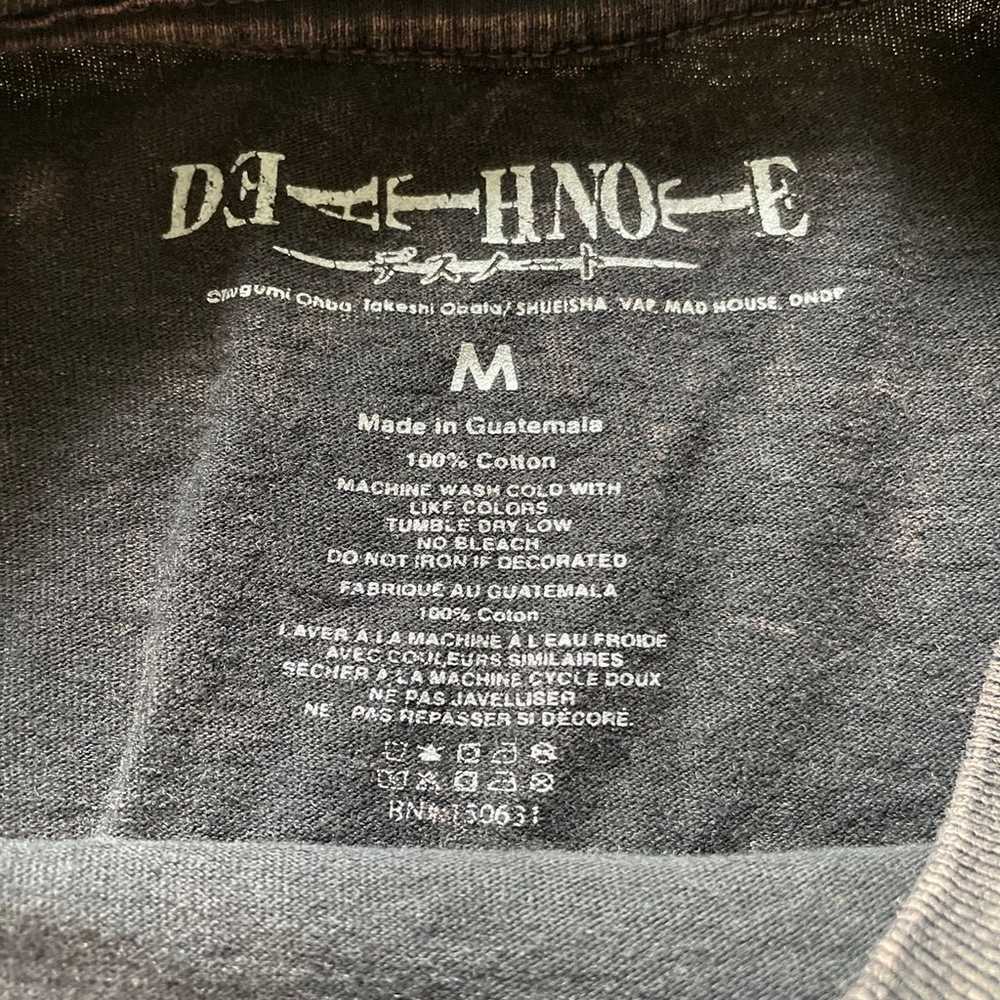 Death Note-Mens Graphic T-shirt-Size Medium - image 4