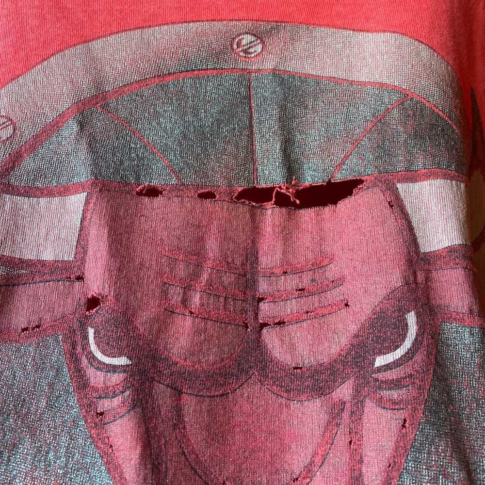 Vintage Starter Bulls Distress Tee - image 4