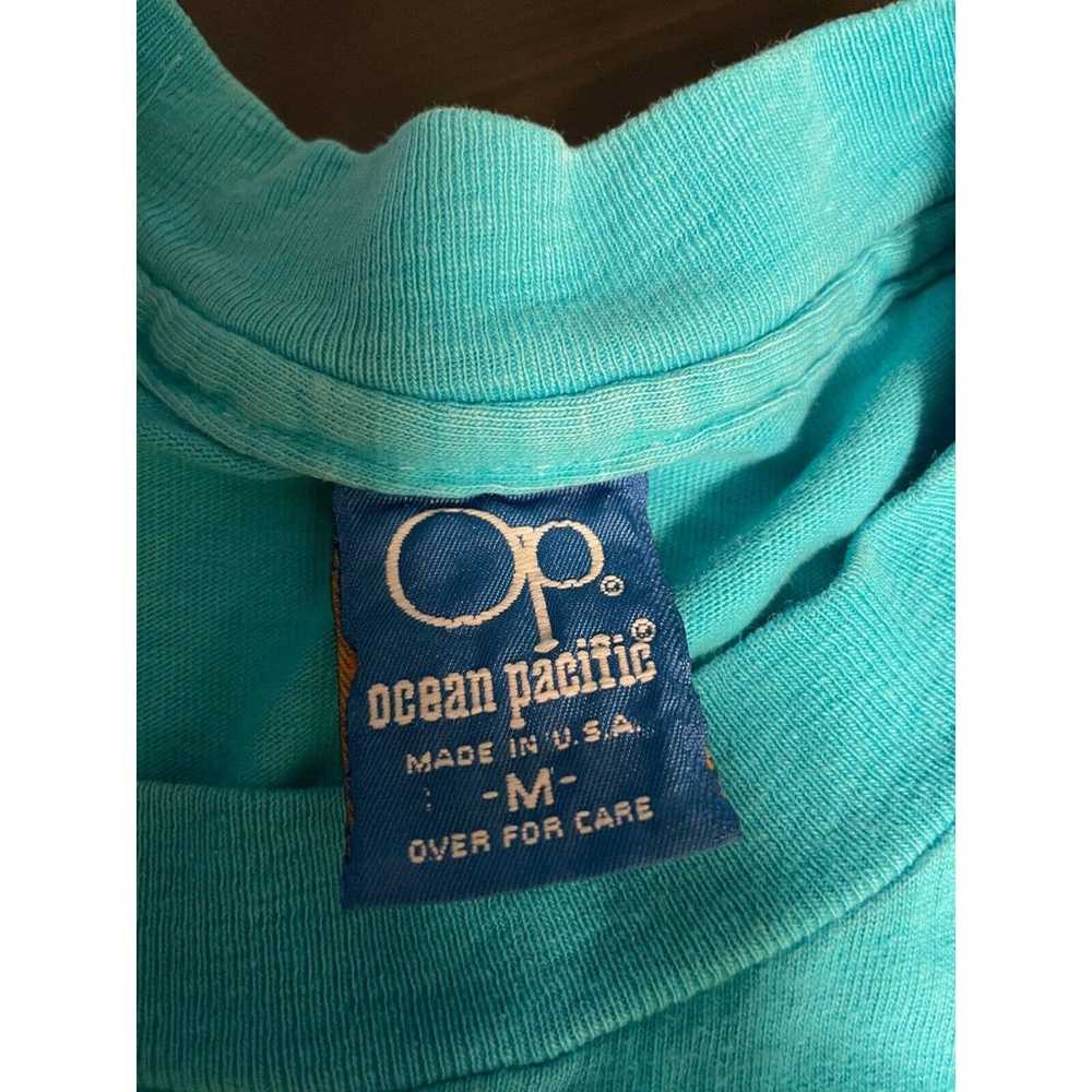 Vintage Ocean Pacific Mens T Shirt Size M Graphic… - image 7