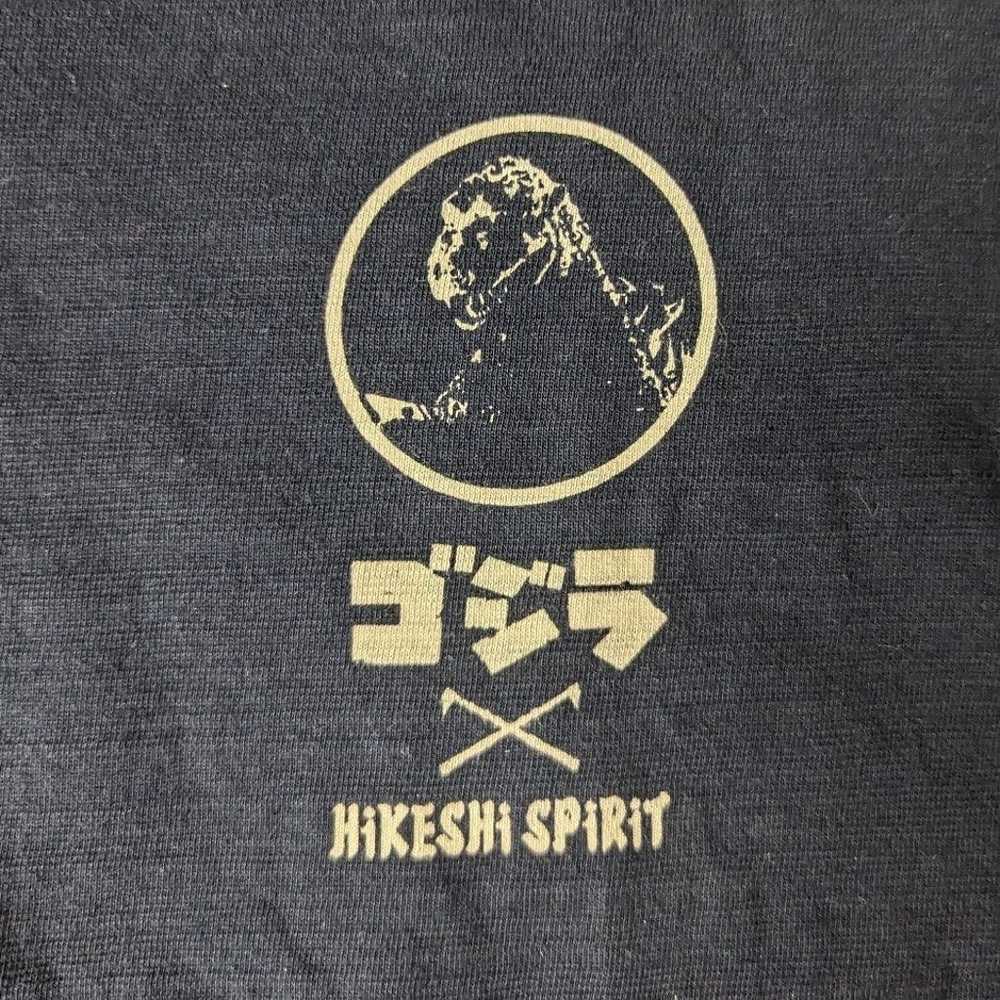 Rare Hikeshi Spirit Godzilla Double Sided Shirt - image 5