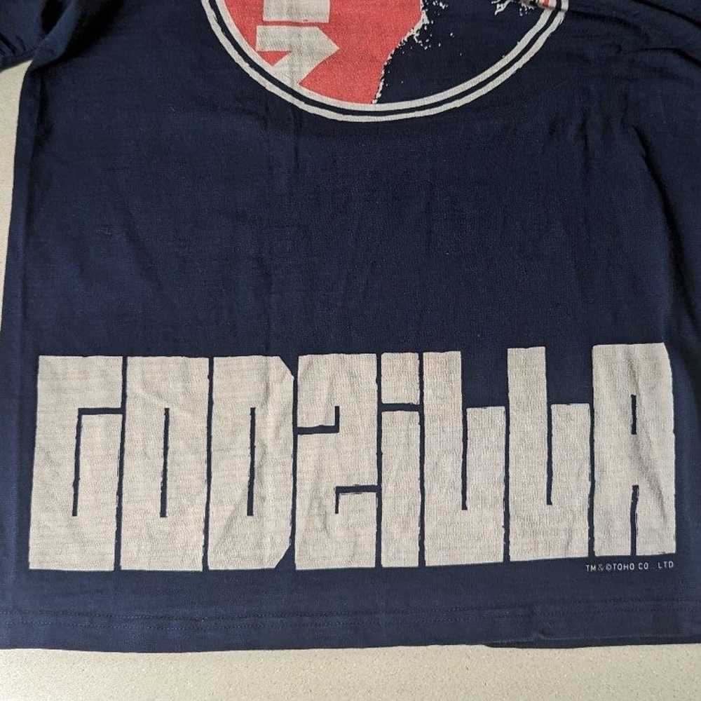 Rare Hikeshi Spirit Godzilla Double Sided Shirt - image 7