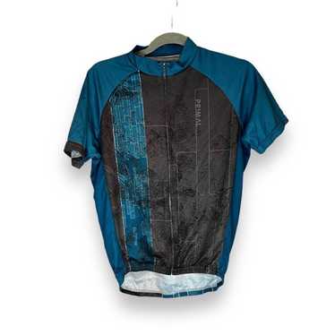 PRIMAL Cycling Top Shirt size medium dark teal bla