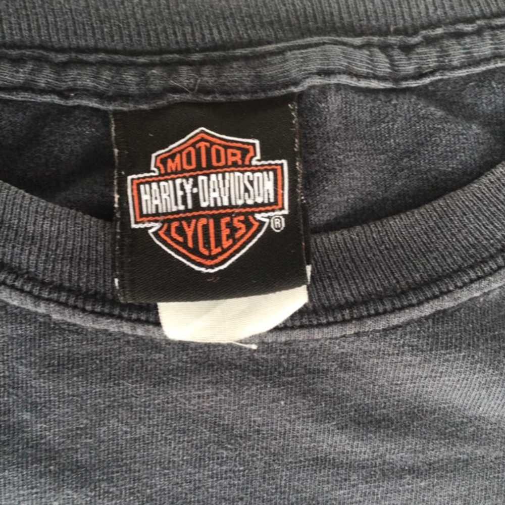 Vintage 2004 Harley Davidson long sleeves Shirt S… - image 5