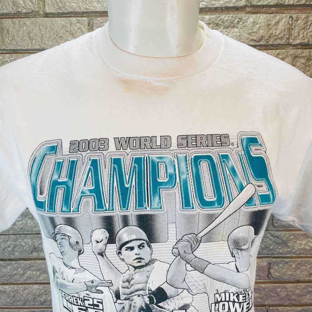Vintage MLB 2003 World Series Champions Florida M… - image 3