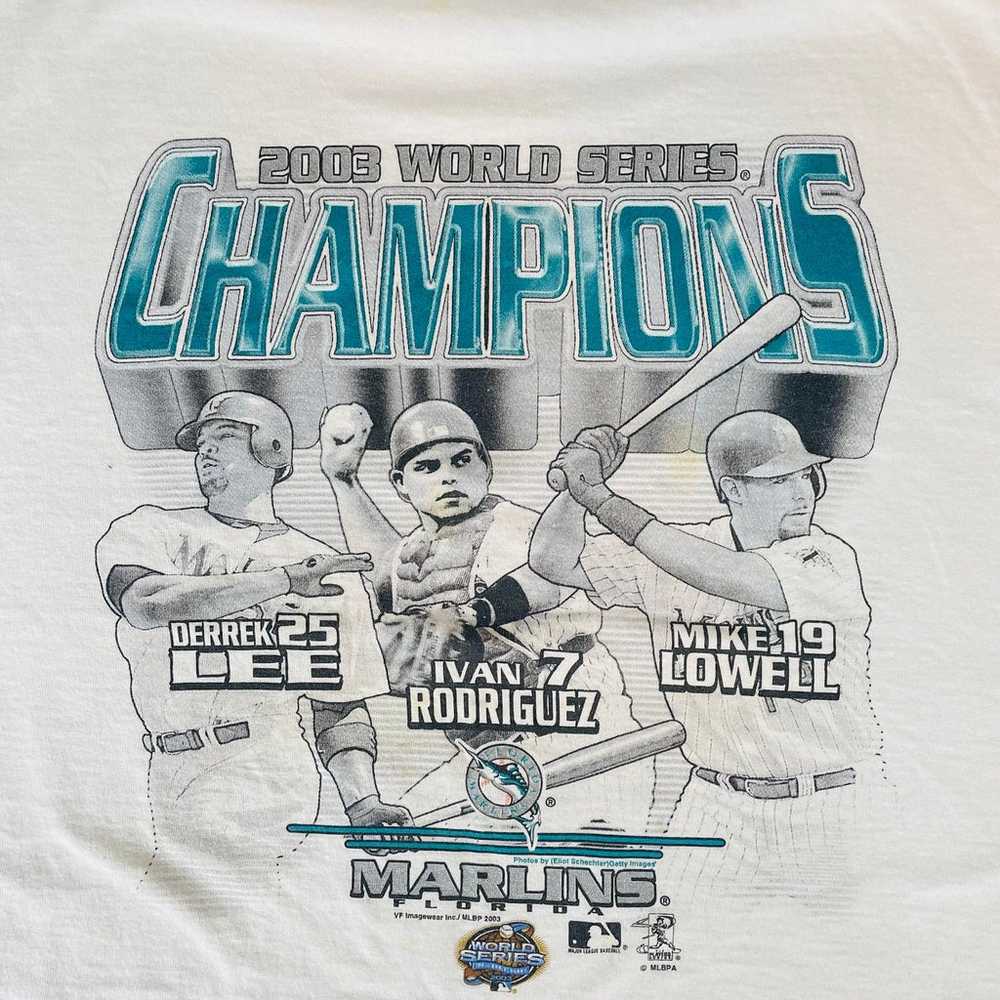Vintage MLB 2003 World Series Champions Florida M… - image 4