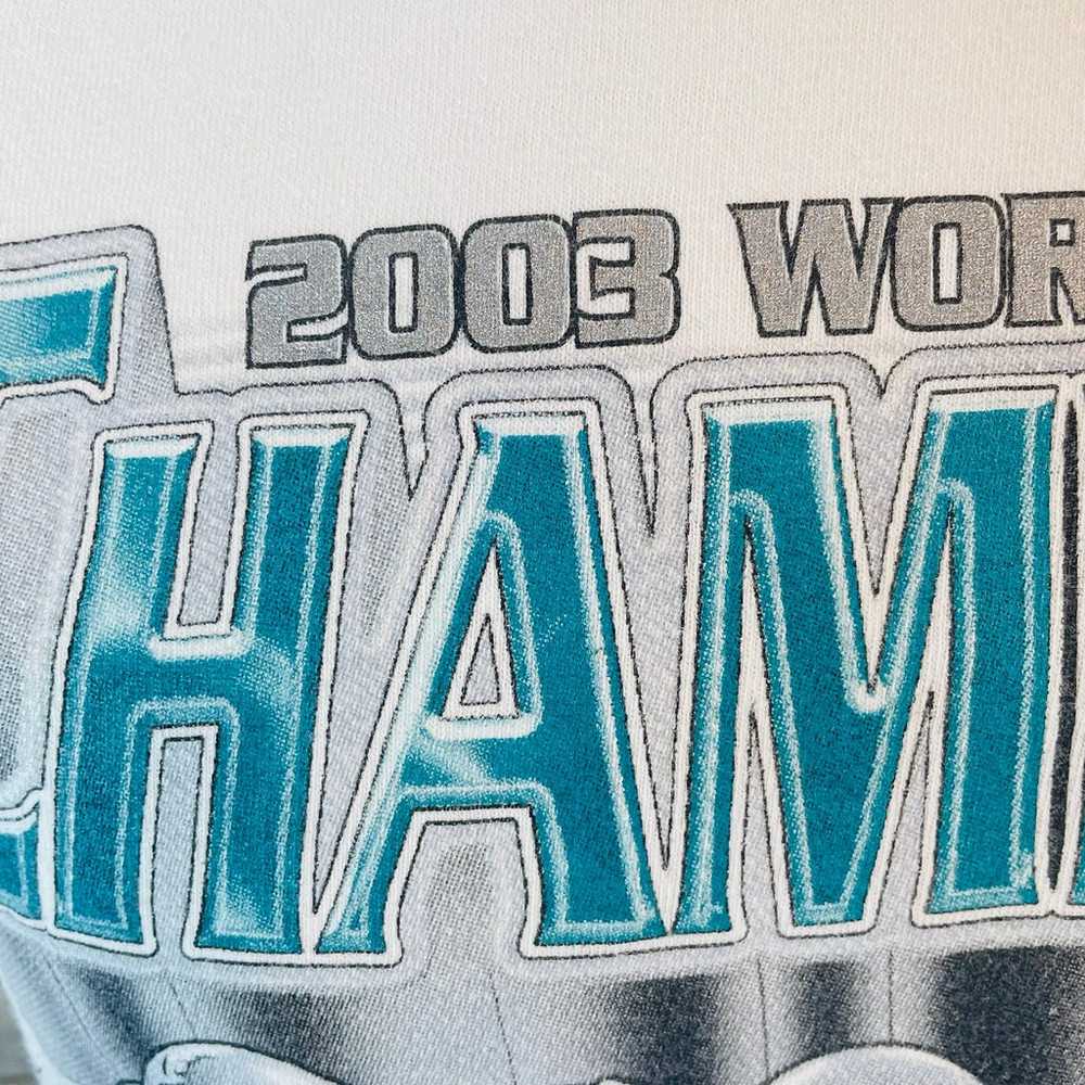 Vintage MLB 2003 World Series Champions Florida M… - image 7