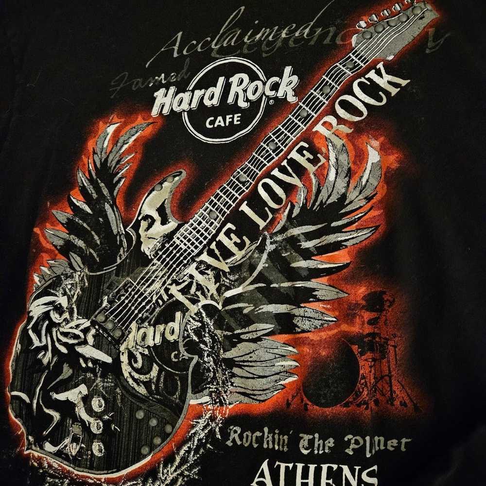 Hard Rock Cafe Athens Long Sleeve - image 2