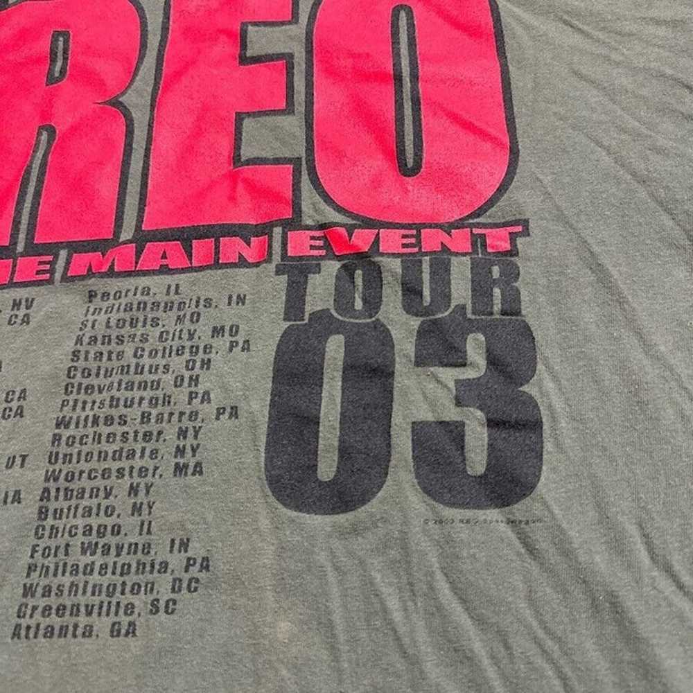 REO Speedwagon The Main Event Tour 2003 Men’s Lar… - image 10