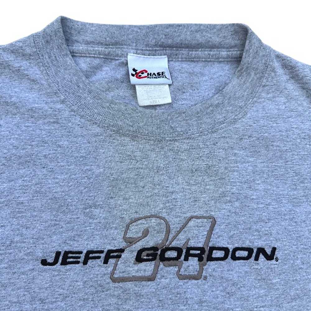 Vintage Y2K Jeff Gordon NASCAR Double Sided Embro… - image 4
