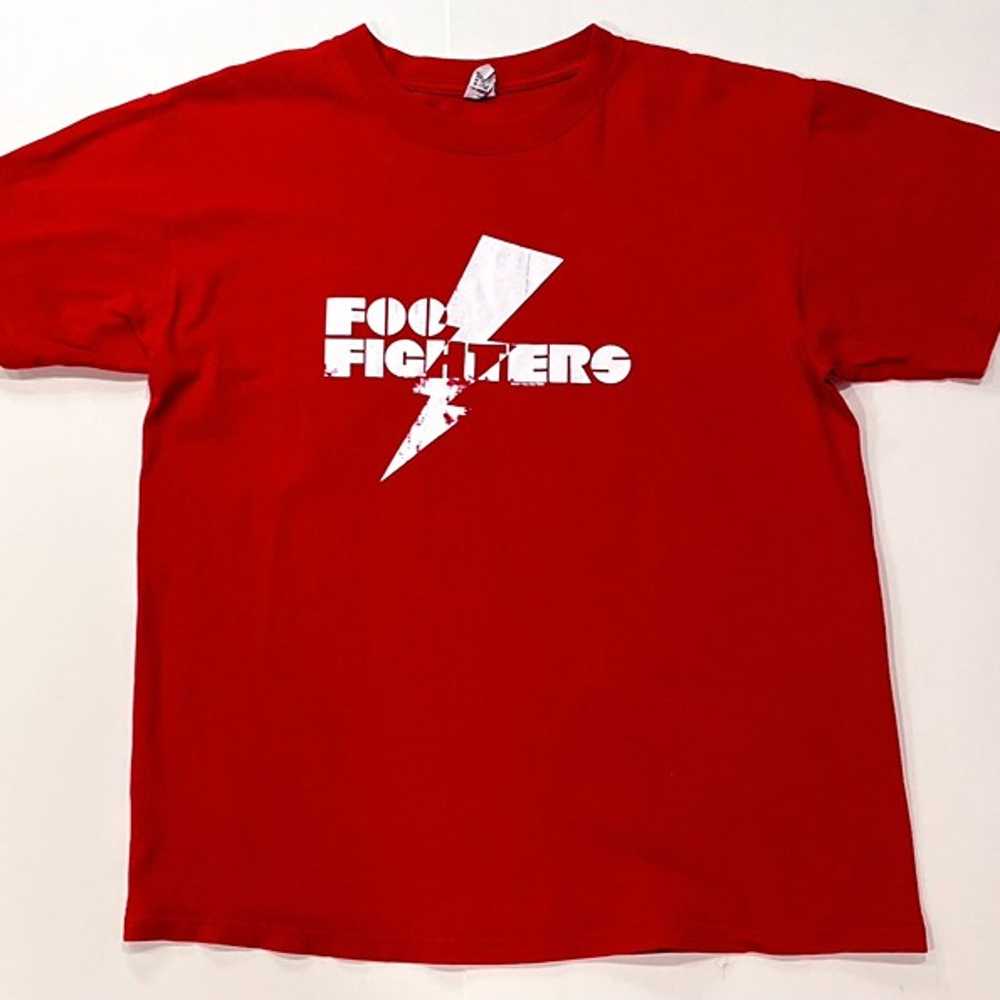 Vintage Foo Fighters Shirt 2007 Tour Concert Rock… - image 1