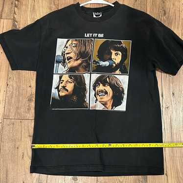 Vintage Beatles Let It Be Shirt Size L 90s - Gem