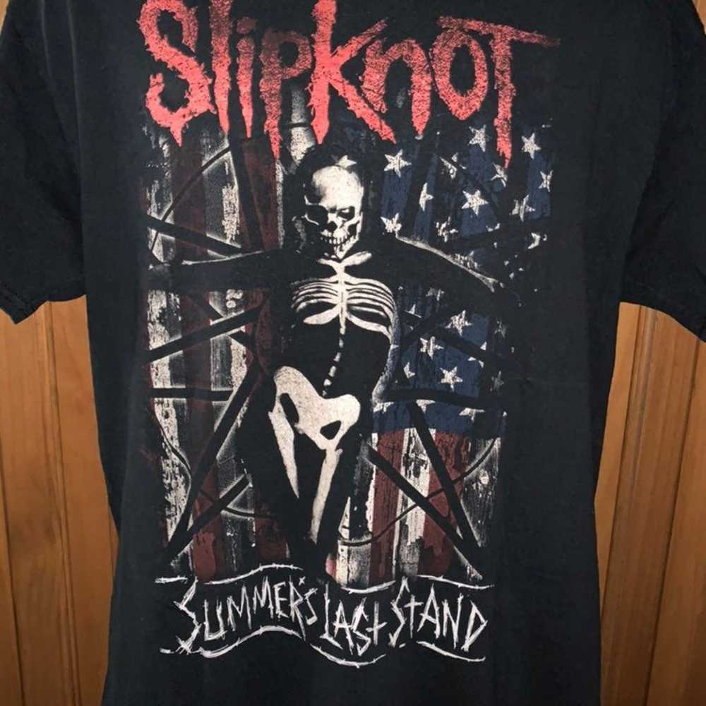 Slipknot concert T-shirt 2015 large - image 1