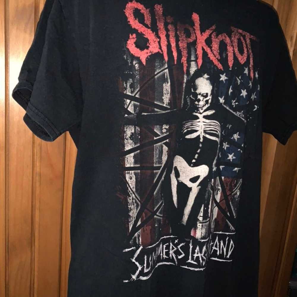 Slipknot concert T-shirt 2015 large - image 3