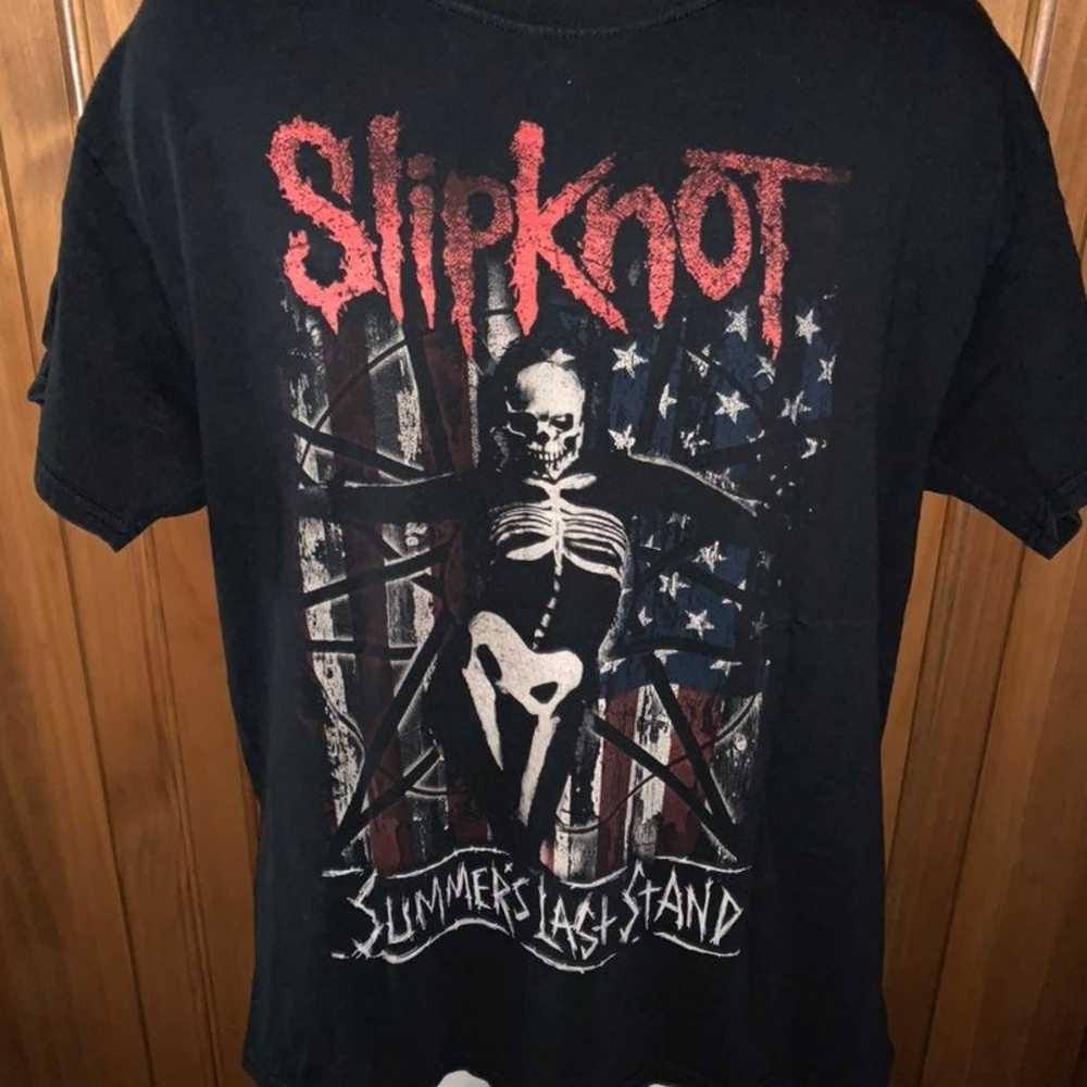 Slipknot concert T-shirt 2015 large - image 4