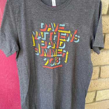 dave matthews band 2018 concert tshirt