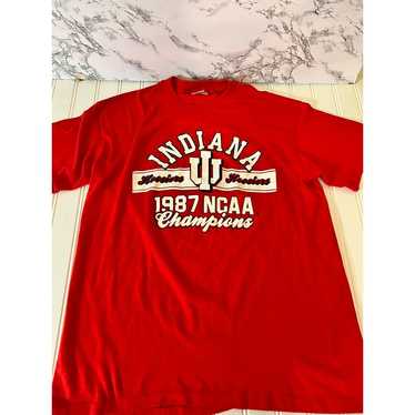 Indiana Hoosiers Vintage 1987 NCAA Chamions T-Shi… - image 1