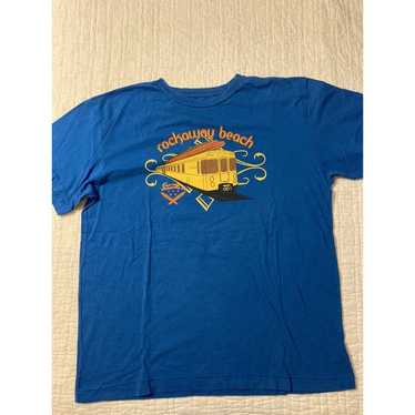 80s Georgetown Landing Marina Blue Marlin Tournament Fishing Pocket T-Shirt Medium