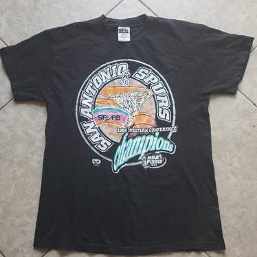 1999 NBA San Antonio Spurs Shirt 100% cotton - image 1