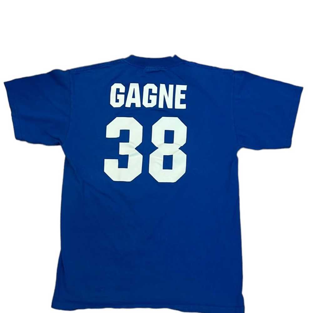 Vintage Y2K Dodgers Éric Gagné 38 Blue Color Maje… - image 1