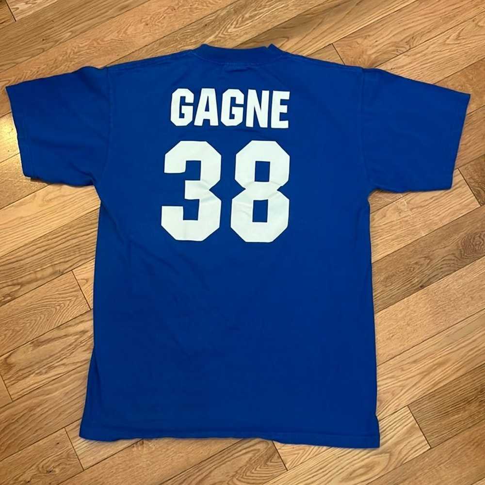 Vintage Y2K Dodgers Éric Gagné 38 Blue Color Maje… - image 2