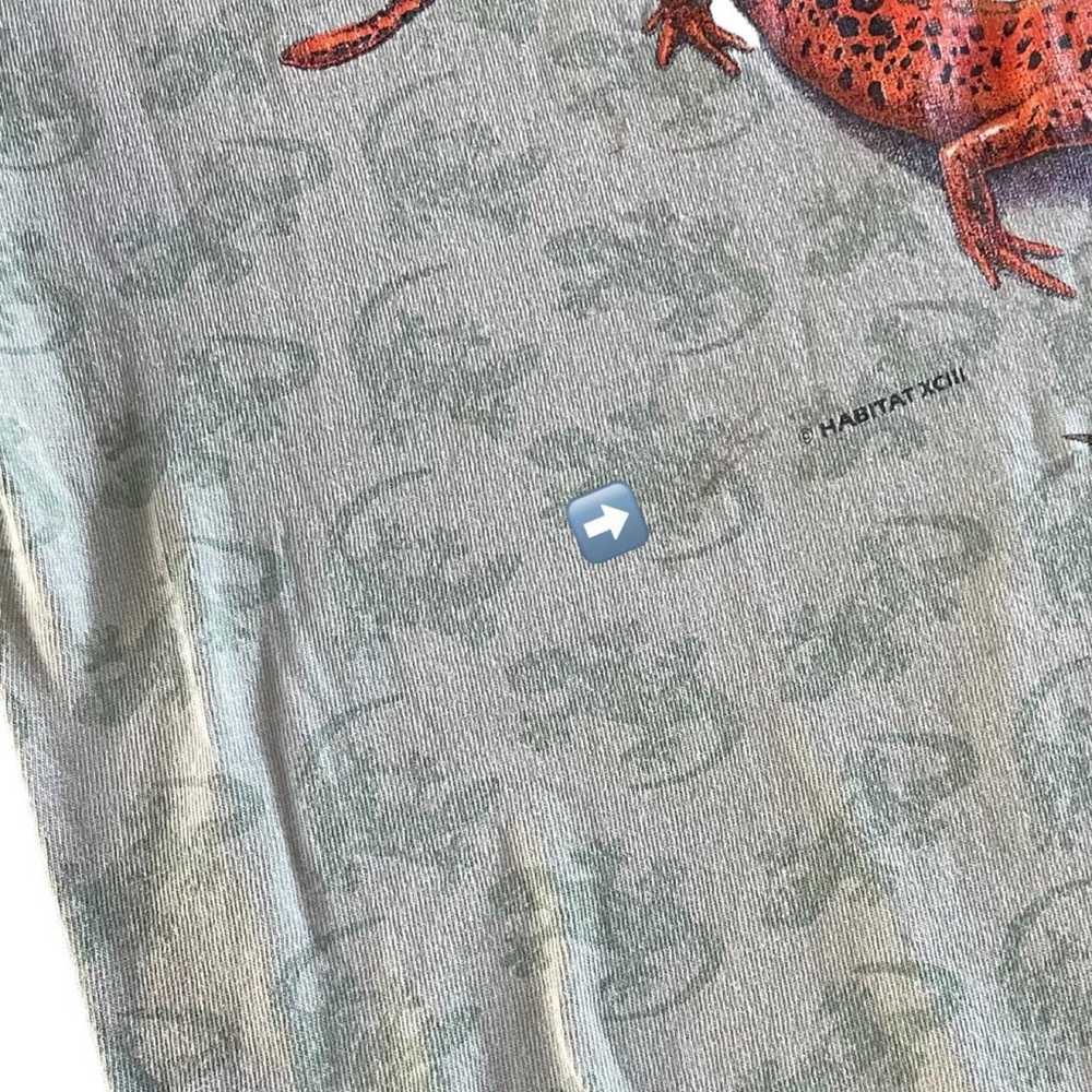 Vintage Lizard All Over Print Tshirt - image 3