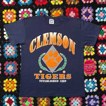 Vintage 1992 Clemson Tigers T- Shirt - image 1