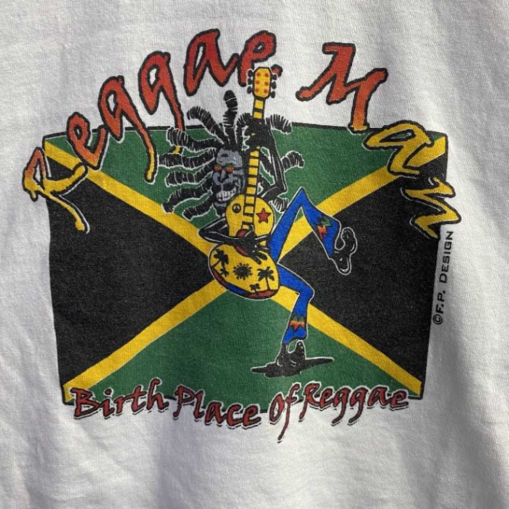 Y2K Reggae Man Tee Shirt size Large - image 4
